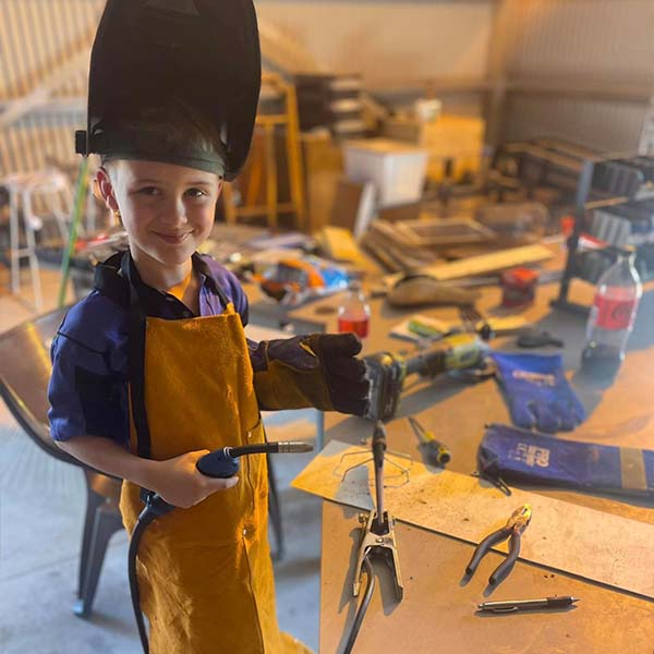 NDIS Funded Activities metal work classes for Kids